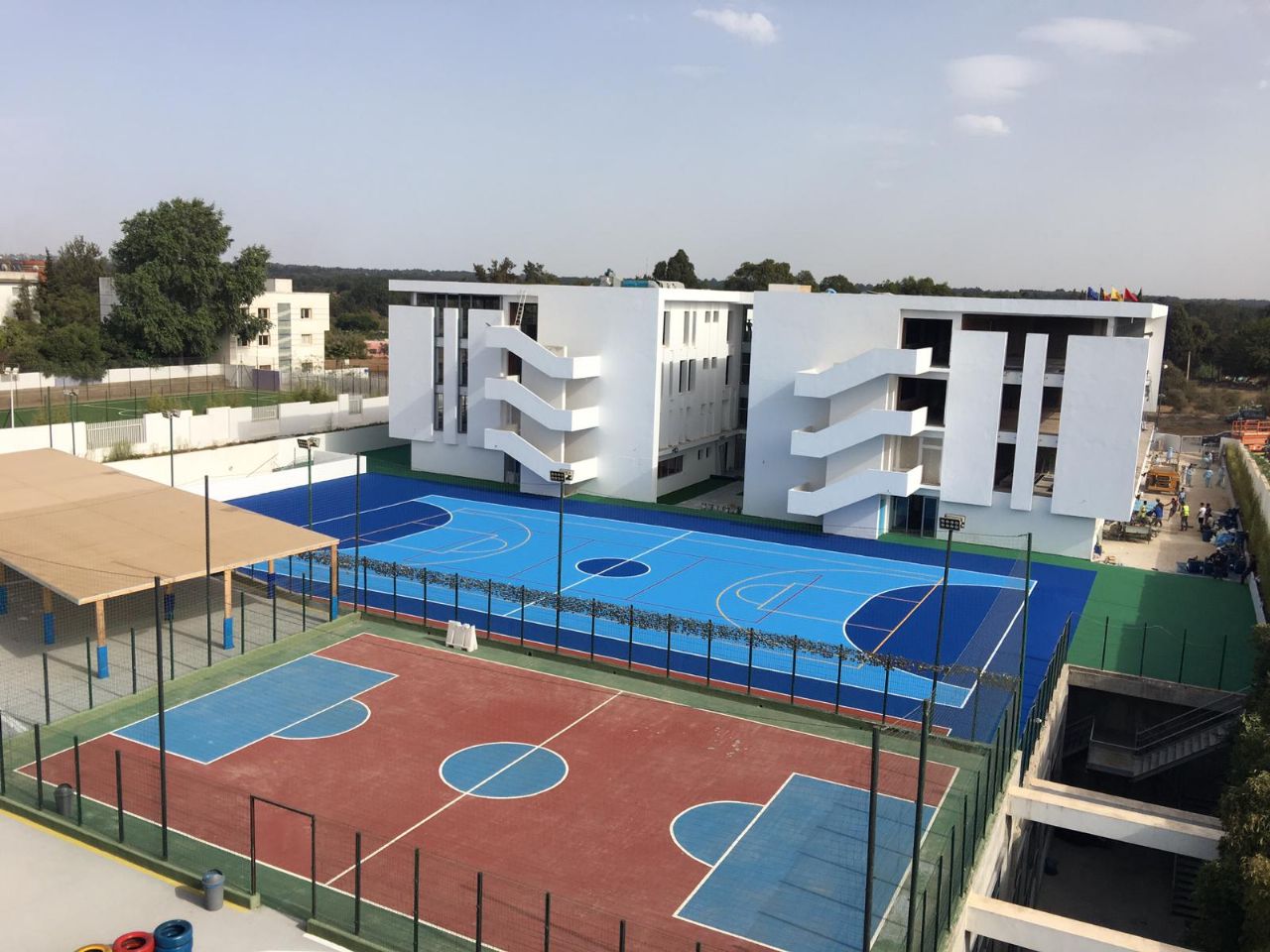 Belgium Rabat School - Outdoor Multi-Purpose Acrylic Floor Coverings