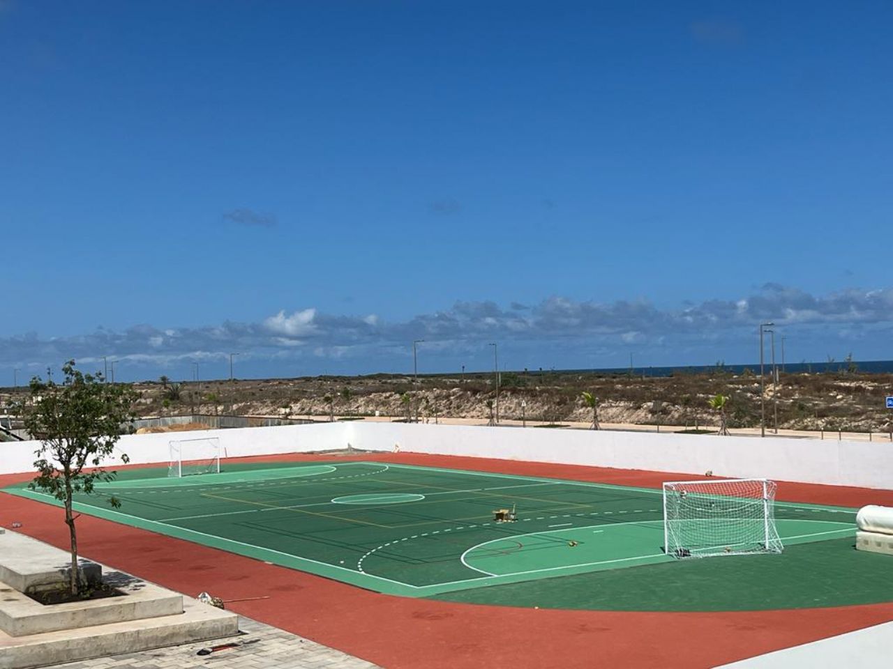 Elbilia International Secondary School - Outdoor and Indoor Sports Fields