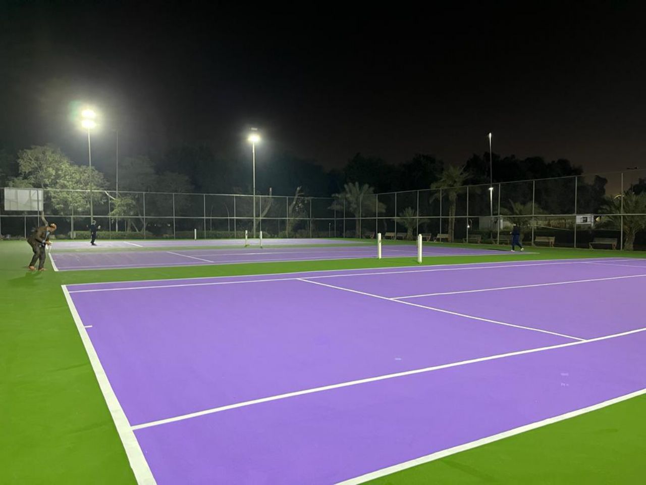 Outdoor Tennis Courts