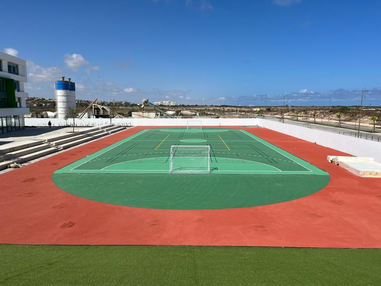 Elbilia International Secondary School - Outdoor and Indoor Sports Fields